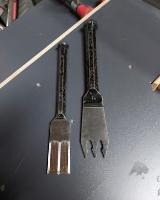 Utensili forgiati per mortase  nuovi