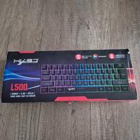 Tastiera senza fili gaming retroilluminata 