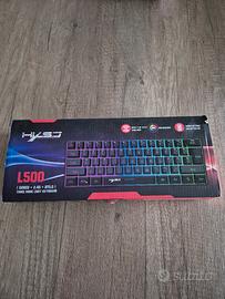 Tastiera senza fili gaming retroilluminata 