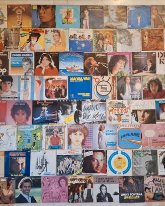 Lotto 61 vinili italia 45 giri 