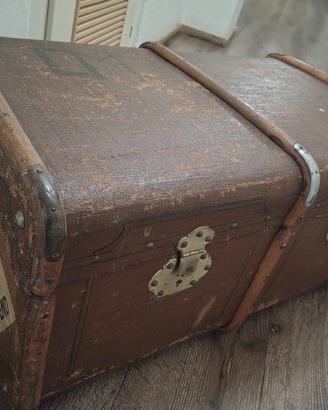 Baule legno anni 30
