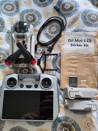 Dji Mini 3 Sticker Kit con scheda da 256 gb
