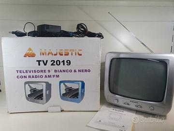 Televisore Portatile 9" Majestic TV 2019 Radio