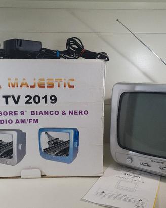 Televisore Portatile 9" Majestic TV 2019 Radio
