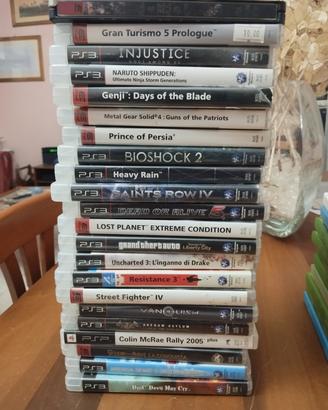 Lotto 23 giochi PlayStation 3 e Sony psp