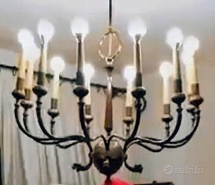 lampadario a sospensione vintage