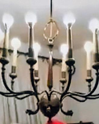 lampadario a sospensione vintage