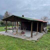 TETTOIA IN LEGNO 5x 5