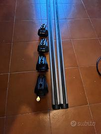 Thule Aero 127 barre alluminio e attacchi 757