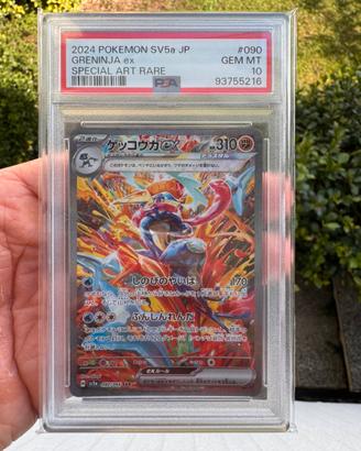 GRENINJA EX 090/066 SAR - JAPAN PSA 10