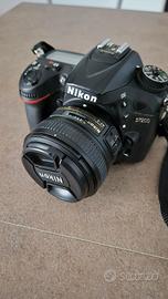 Nikon d7200 con obiettivo 50mm 1.8