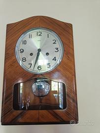 orologio a pendolo da parete, originale Wehrle