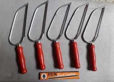 13 SEGHETTI VARI CON LAME DI RICAMBIO