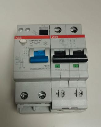 Differenziale+ Magnetot. 2P 30mA + 16A
