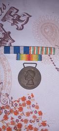 medagla al valore con nastrini (lotto WW1)