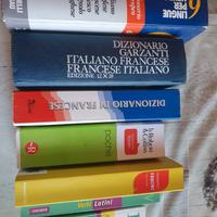 Lotto dizionari lingue e latino – 7 volumi