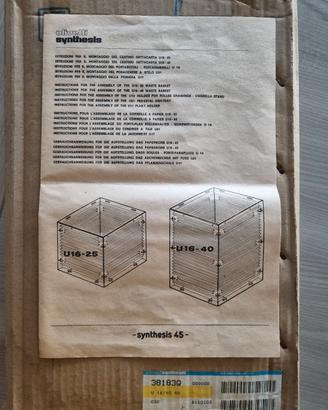 OLIVETTI cestino carta Sottsass