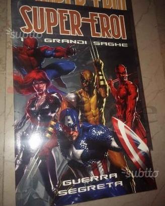 Super eroi grandi saghe marvels era eroi spiderman