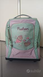 Zaino scuola Pusheen trolley
