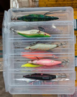 Kit esche pesca calamari e seppie