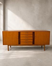 Sideboard  Mid-Century Modern in teak anni ’60
