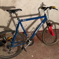 Bicicletta Cannondale con ammortizzatore anteriore