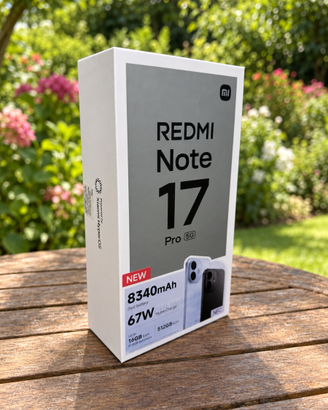 Redmi Note 17 Pro 5g 256gb 6gb ram - nero