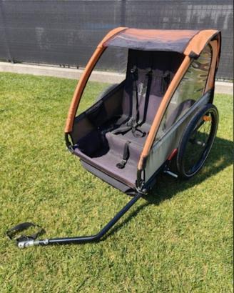Rimorchio bici per bambini