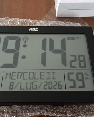 Orologio digitale da tavolo o parete radiocont ADE