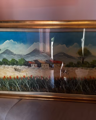 Dipinto a olio su tela di A Guida