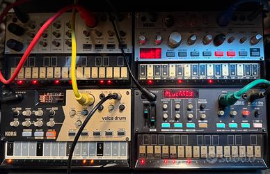 Volca Studio x4 (Keys, Bass, Drum, FM)