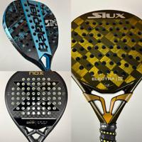 racchette padel SIUX, NOX, BABOLAT