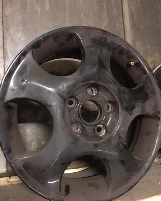 5 Cerchi audi seat skoda 17 neri