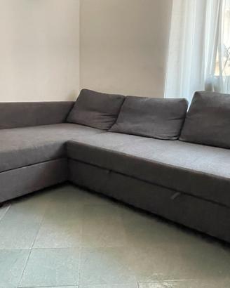 IKEA FRIHETEN Divano letto angolare/contenitore