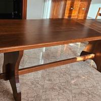 Tavolo legno massello 240x80 noce