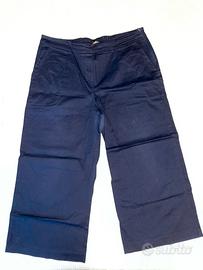 Pantalone blu Marino - talco - taglia L