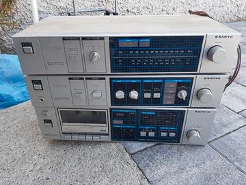 stereo vintage Sanyo