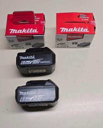 Batterie makita BL1860B 18v 6.0ah 108Wh