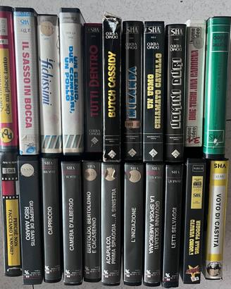 Lotto n.22 videocassette VHS