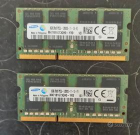 kit RAM Samsung 16GB (2x8GB)DDR3L 1600MHz so-dimm