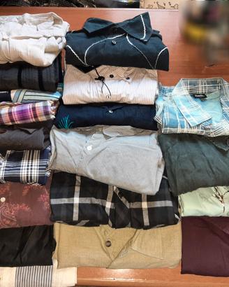 stock 14 camice uomo varie taglie  euro 10