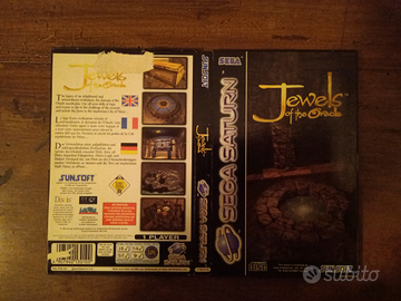 Sega saturn - jewels of the oracle - completo