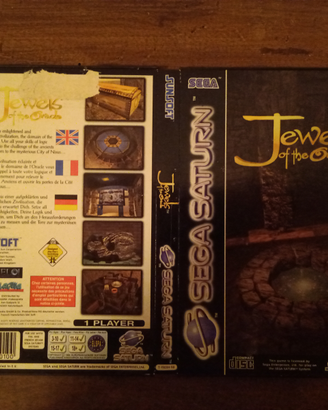 Sega saturn - jewels of the oracle - completo