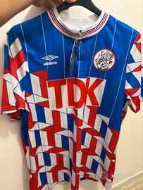 Maglia Bergkamp Ajax 1989 taglia M Vintage