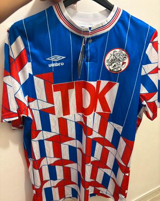 Maglia Bergkamp Ajax 1989 taglia M Vintage