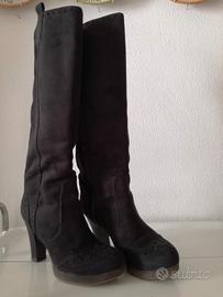 Stivali donna camoscio