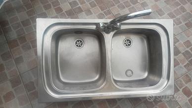 lavandino in acciaio inox