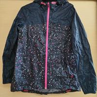 Giacca impermeabile blu Quechua 14-15 anni 