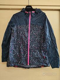 Giacca impermeabile blu Quechua 14-15 anni 