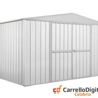 Box in lamiera di Acciaio 360x260cm 9mq bianco